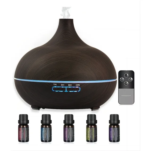 Humidificador De Aire Difusor De Aroma Eléctrico 550ml