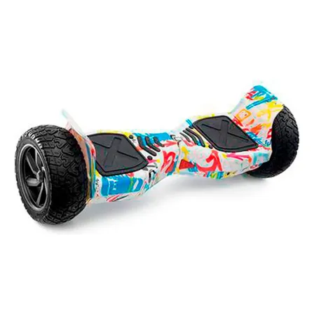 Skate Elétrico Hoverboard Brinovar Off-road Grafite 8.5