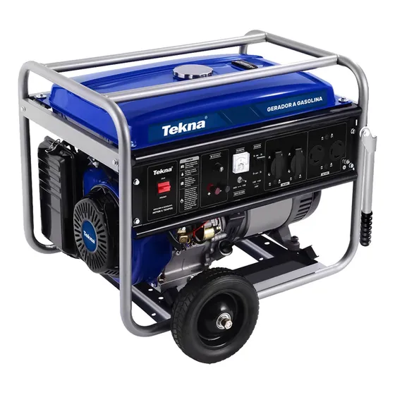 Gerador À Gasolina 6,0 Kva 4 Tempos Bivolt Gt6500fb Tekna