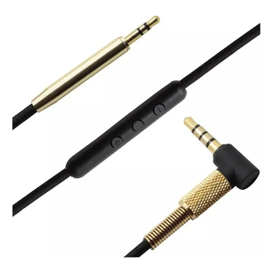 Cabo Aux Compatível Fone Ouvido Jbl E35bt E45bt E55bt J56bt