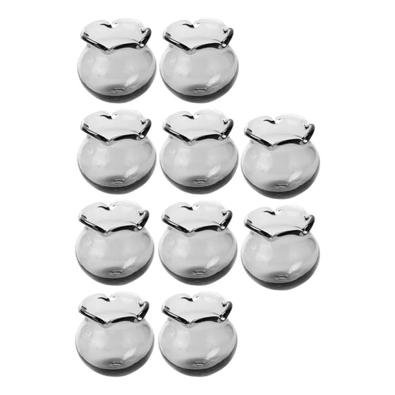 10x Kit Para Hacer Aretes Cuentas Sueltas De Tulipanes Claro