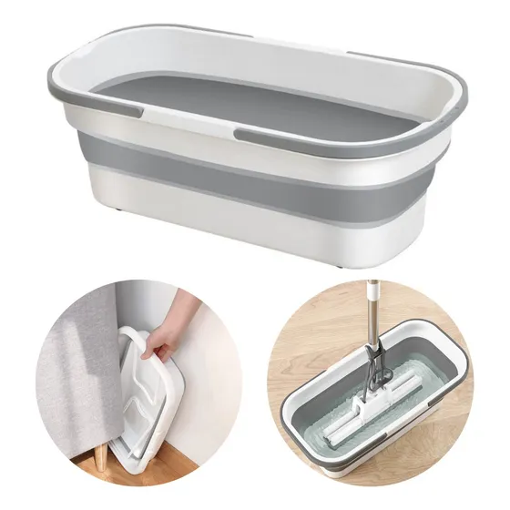 Tobo Plegable 25 Litros Para Coleto Trapeador Mopa