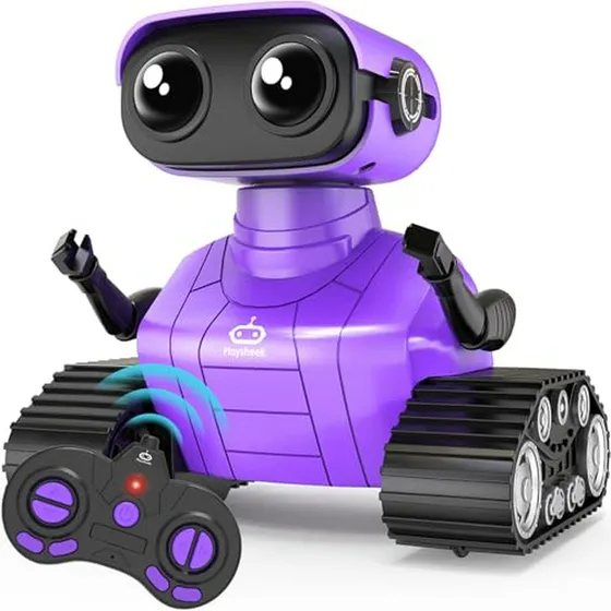 Robot Emo Recargable Control Remoto Demostración Automática 