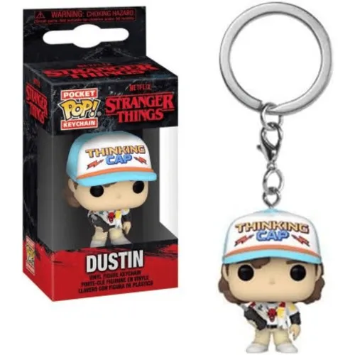 Llavero Funko Pop Dustin S4 de Stranger Things Season 4