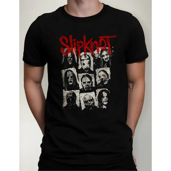 Camiseta Slipknot Camisa Modelo Masculino Show Brasil M5