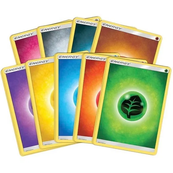 Pokemon Pack De 45 Energías Básicas Para Principiante