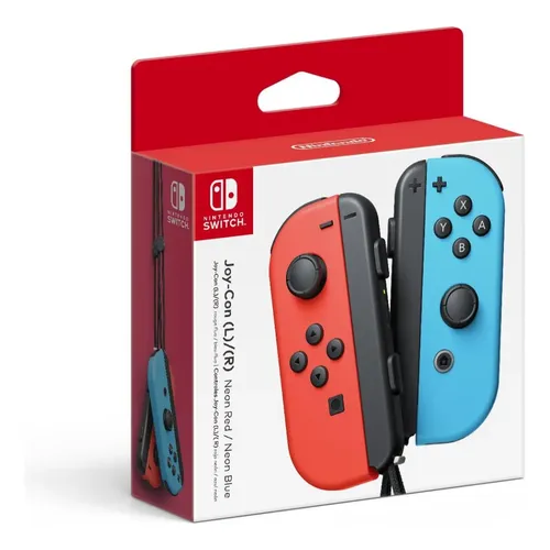 Nintendo Switch Joy-con (l)(r) Rosa Neon E Verde Neon Cor Verde