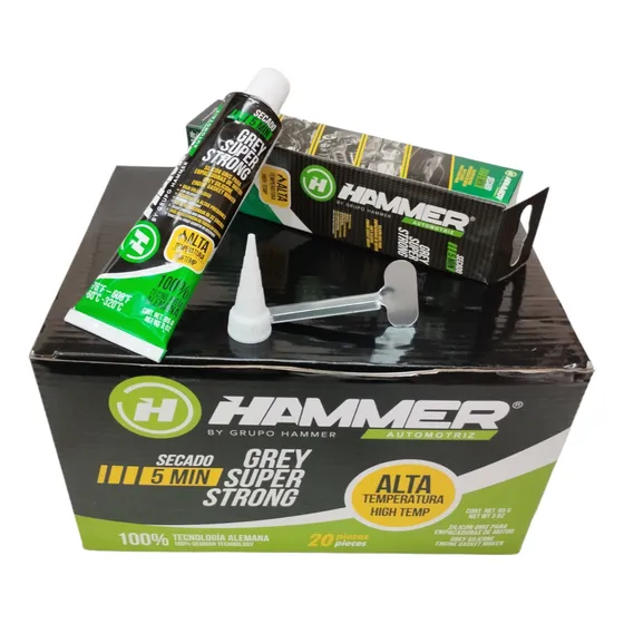 Silicon Gris Hammer De Alta Temperatura