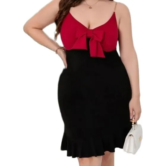  Shein Vestido  Plus Xl  Bicolor