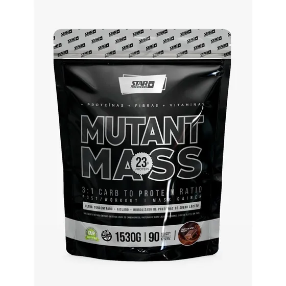 Mutant Mass 1,5 Kg Ganador De Masa Muscular Zipper Pack