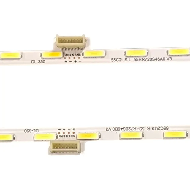Kit Tiras Led Para Tcl L55c2 2x46led 6v 60cm
