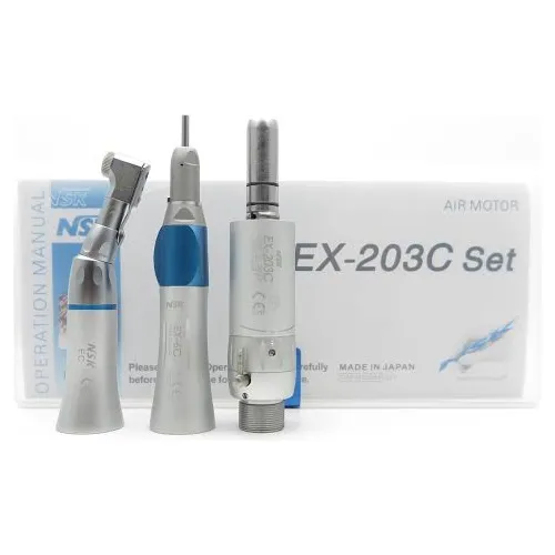 Set Pieza De Mano Baja Velocidad Micromotor Nsk Ex-203c