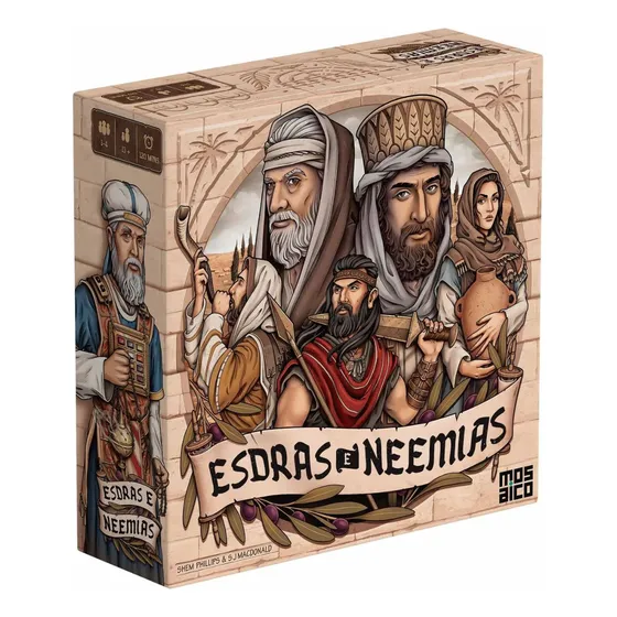 Esdras E Neemias - Jogo De Tabuleiro - Mosaico
