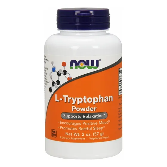 Polvo De L-triptófano Supplement Now Foods, 60 Ml (paquete D
