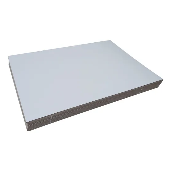 15 Laminas De Carton Micro Corrugado Blanco 2mm 70x100cm