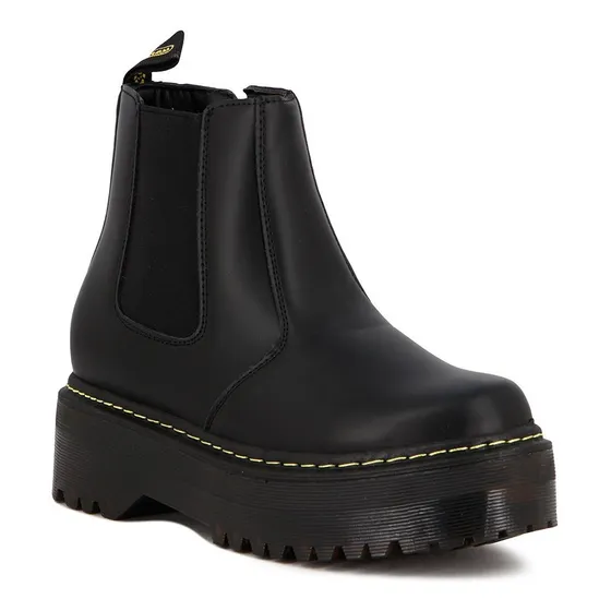 Darkness  Bota  Dama Elastico Negro