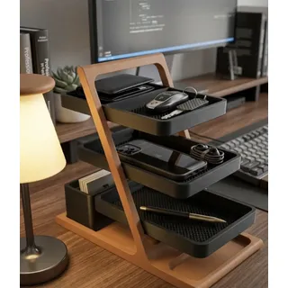 Organizador De Mesa Moderno Prático Decorativo Lindo Premium