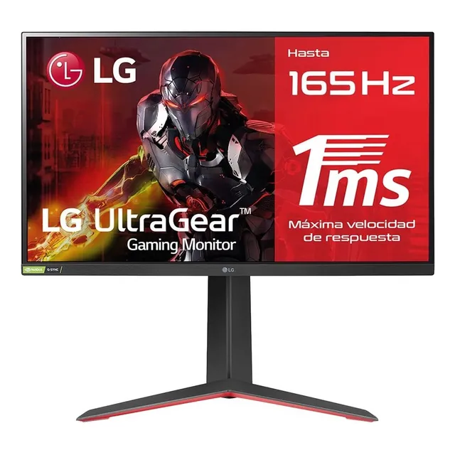 Monitor Gamer LG con pantalla de 27" 165Hz 110V y resolución Quad HD