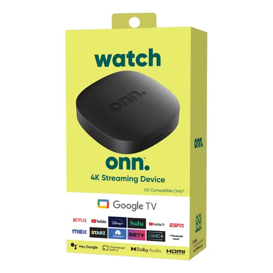 Watch Onn 4k Android Google Tv Ultima Versión Configurado