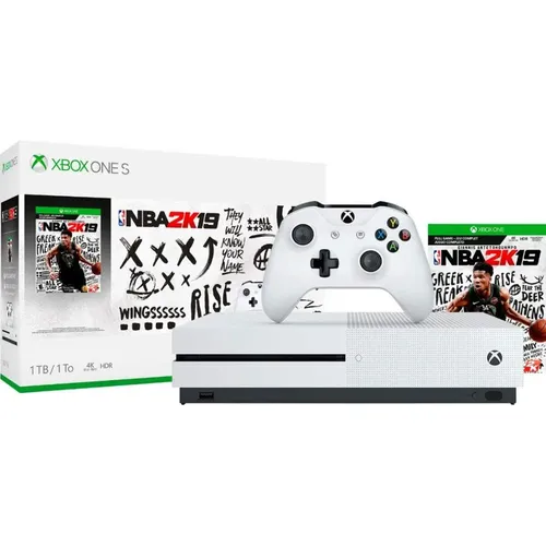 Gaming Console Microsoft Xbox One S 1tb - White [discontinue