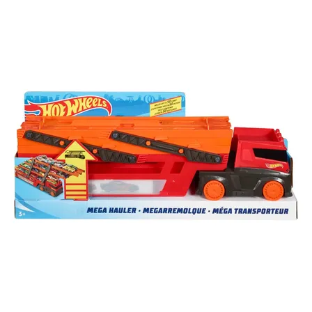 Caminhão Mega Reboque City Hot Wheels Multicolor