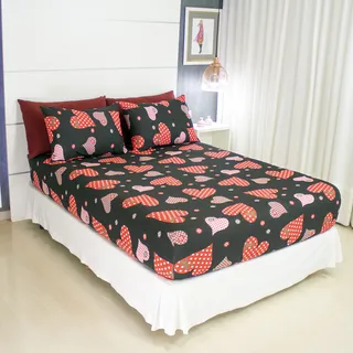 Jogo De Lençol Cama Casal Size 3 Peças Box Estampado Com Elåstico Malha 100% Algodão Cozzilar Toque Macio Hotel Pousada Modelo 7 Jogo De Lençol Cama Casal Size 3 Peças Box Estampado Com Elåstico Malha 100% Algodão Cozzilar Toque Macio Hotel Pousada Modelo 7