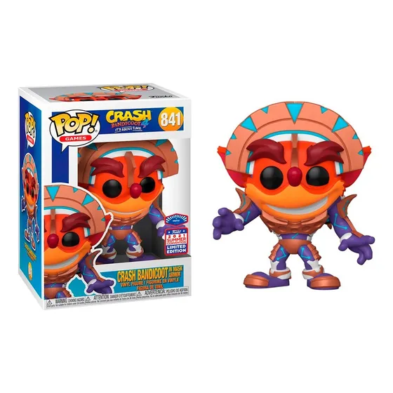 Funko Pop - Crash Bandicoot 4 - Crash In Mask Armor Mt 841