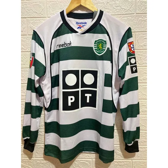 Camiseta De Sporting De Lisboa 2003 - Cristiano Ronaldo Cr28