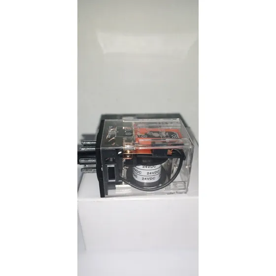 Relé De Control 8 Pines Redondo Bobina 24 Vdc Marca Dlt 
