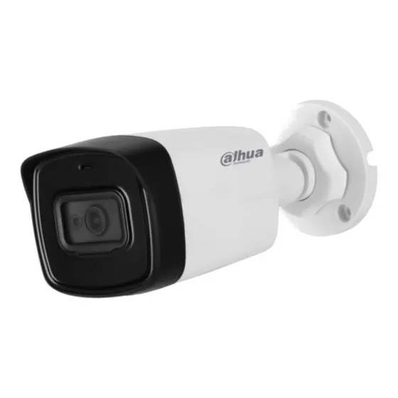 Cámara Bullet Dahua 4k 2.8mm Audio Metal-plástica Ip67