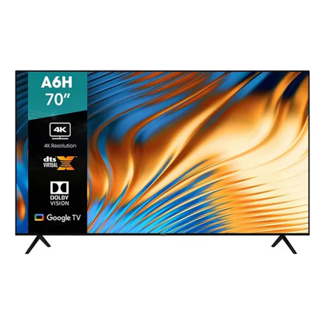 Pantalla 70 Pulgadas 70a6h Google Tv 4k Uhd Hisense