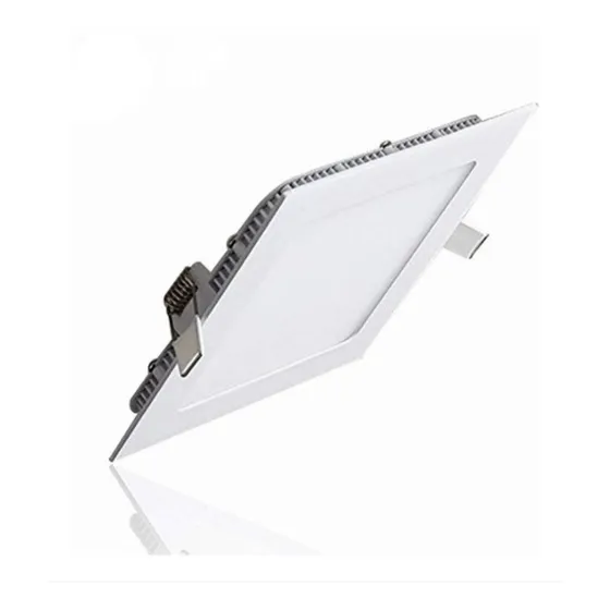 Lampara O Spot 9w Hammer Panel Led Cuadrado 6500k Empotrar