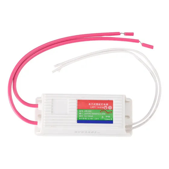 Transformador Electrónico De Neón, 4 Kvac, 30 Ma, Carga De 1