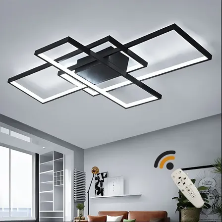 Lámpara De Techo Para Sala Moderna Decorativa Cocina Led 80w