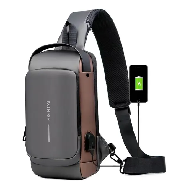 Bolso Manos Libres Mini Morral Para Hombre Tipo Perchero