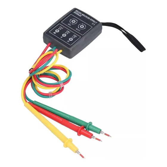 Secuencimetro Eléctrico Fase Y Voltaje Medidor Digital Led