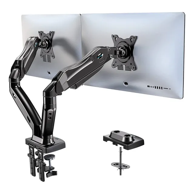 Soporte Monitor Dual Para Pantalla Pc De 13 A 27 Pulgadas