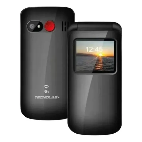 Tecnolab Senior Phone TL038 Dual SIM 128 MB negro 64 MB RAM