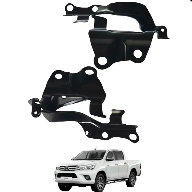 Par Dobradiça Braço Capo Toyota Hilux 2016 A 2023