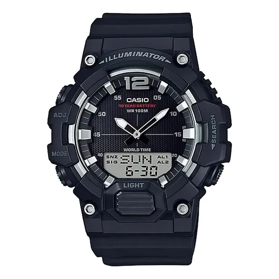 Reloj Digital Casio Hdc-700-1a Relojesymas Color de la correa Negro Color del bisel Negro