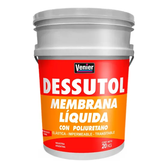 Dessutol Membrana Techo/terraza Liquida Venier 20kg Color Blanco