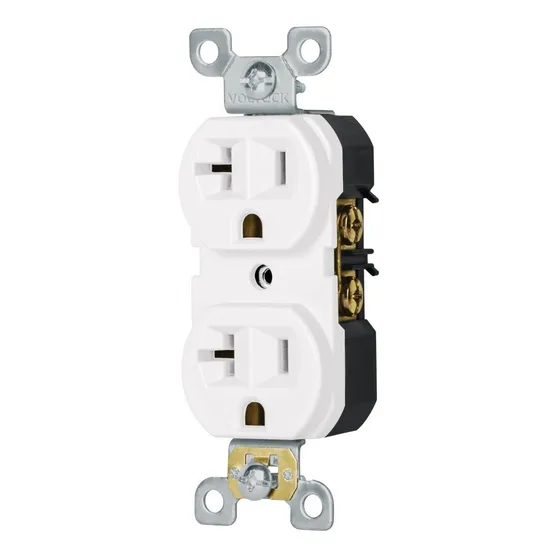 Contacto Dúplex, 2 Polos, 20 A, Blanco, Volteck 47721