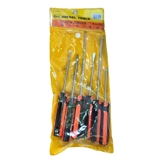 Set / Juego Con 6 Destornilladores Multifuncional 