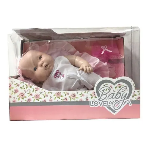 Muñeca Bebe Baby Lovely Bebote Grande Original Cariñito 843