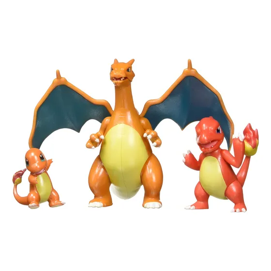 Pokemon Select Evolution Charmander, Charmeleon Y Charizard