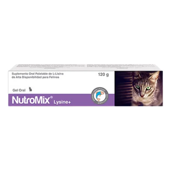 Nutromix Lysine+ Gel Oral Para Gatos