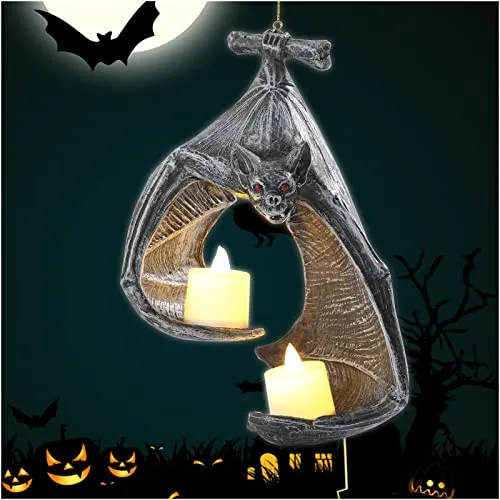 Halloween Decoraciones-bat Pared Soporte De La 1x2vw