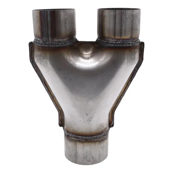 Tubo Y Adaptador De Doble De 3 Pulgadas A 2 1/2 Pulgadas