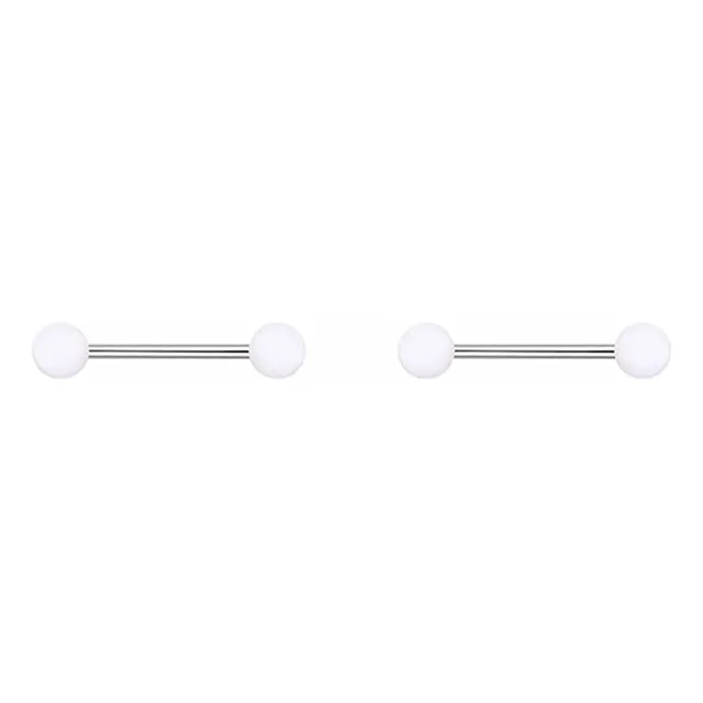 Piercing Pezon 14g Nipple Acero Quirúrgico 