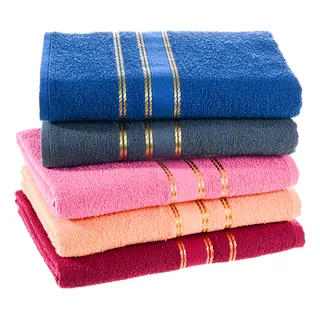 Kit 05 Toalha De Banho 100% AlgodĂŁo Tek Escala Kit 05 Toalha De Banho 100% AlgodĂŁo Tek Escala